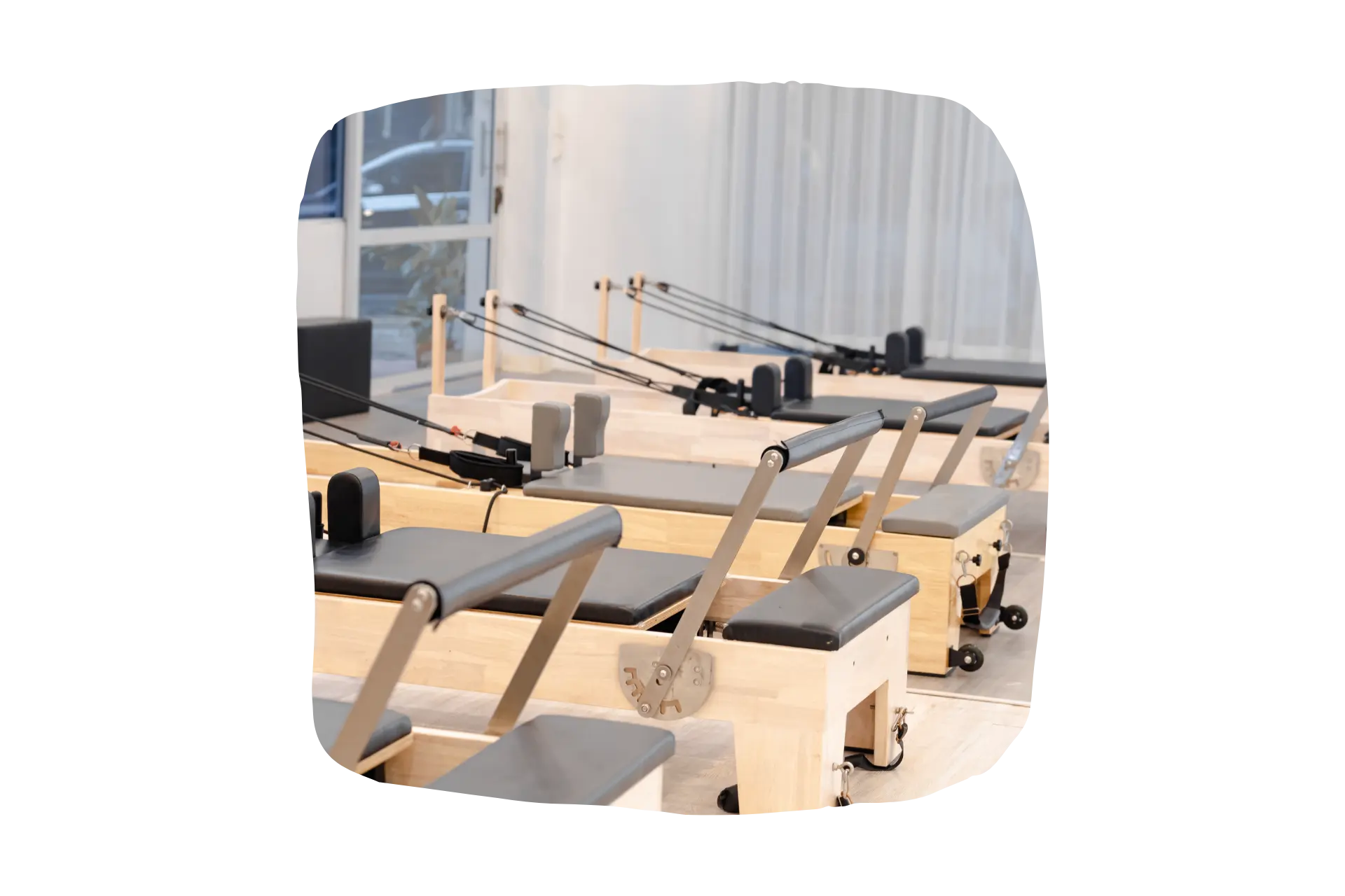 Reformer Pilates training session at Ellevate Pilates studio in Tripoli